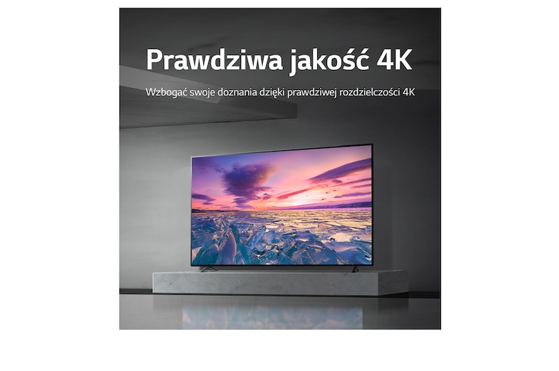 LG Telewizor LG 43" UHD 4K AI TV ze sztuczną inteligencją, DVB-T2/HEVC, 43UQ8100, 43UQ81003LB