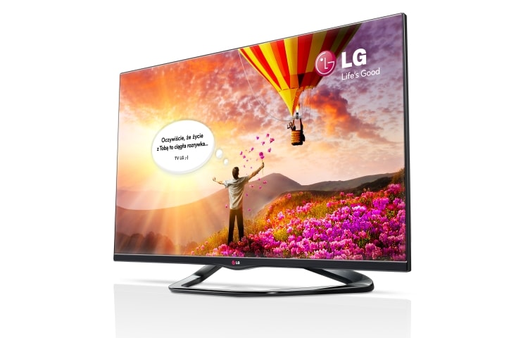 LG LED Plus, 47", Full HD, IPS, 400HZ MCI, Smart TV, Cinema 3D, 47LA660S
