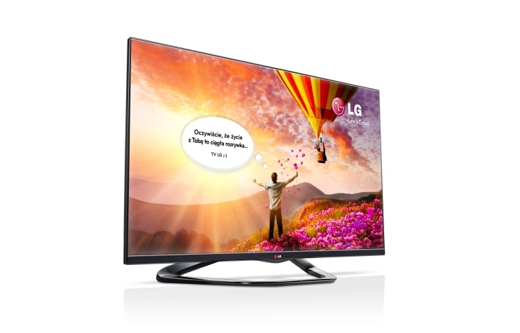 LG LED Plus, 47", Full HD, IPS, 400HZ MCI, Smart TV, Cinema 3D, 47LA660S
