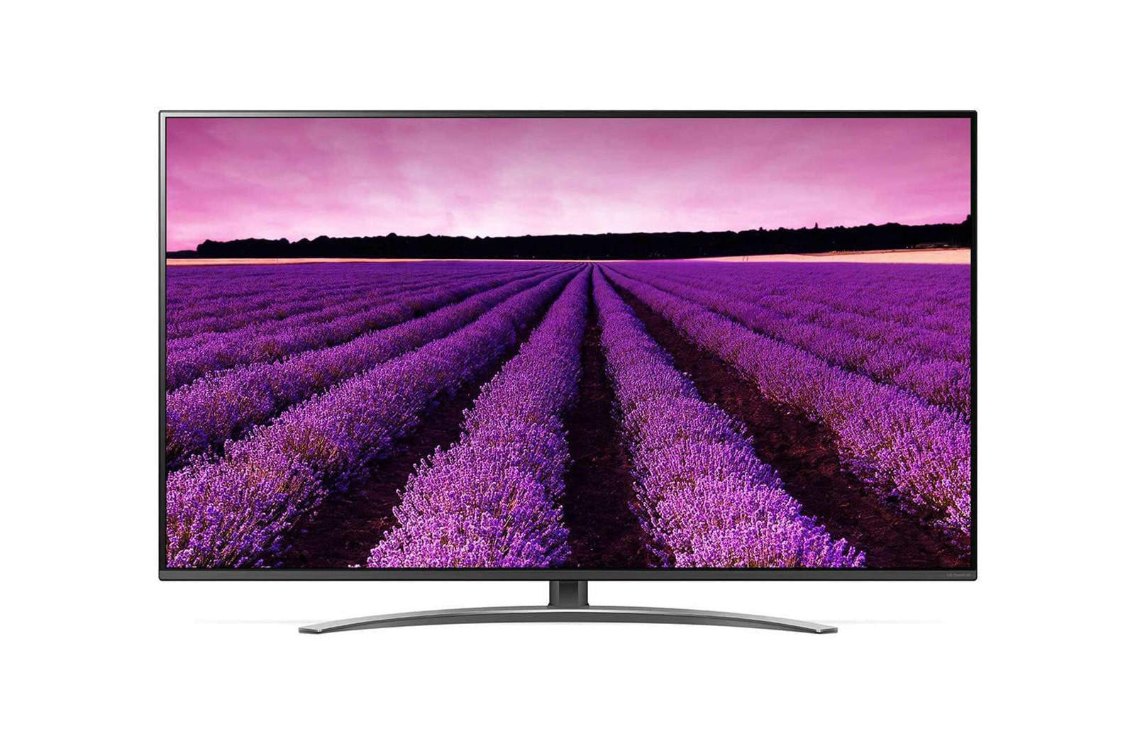 Telewizor LG 49&#34; NanoCell 4K HDR AI TV ze sztuczną inteligencją 49SM8200 49SM8200PLA - widok z przodu