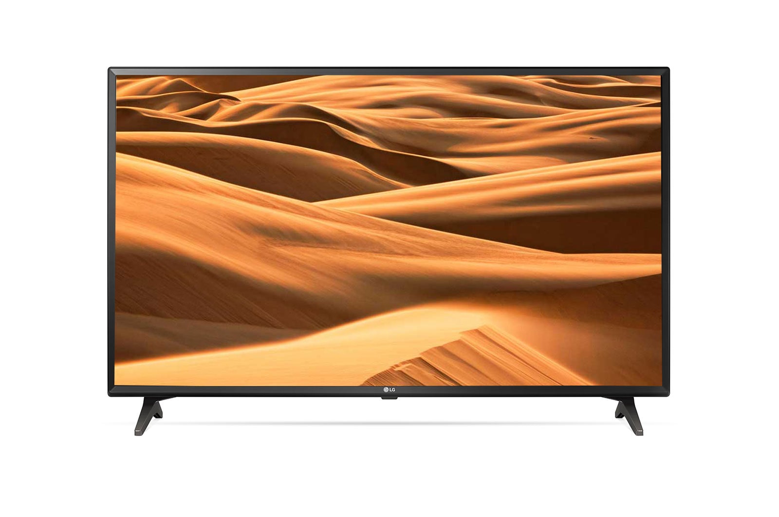 Telewizor LG 49” 4K HDR 49UM7000 49UM7000PLA - widok z przodu