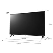 LG Telewizor LG 49” UHD 4K 2020 AI TV ze sztuczną inteligencją 49UN7100, 49UN71003LB
