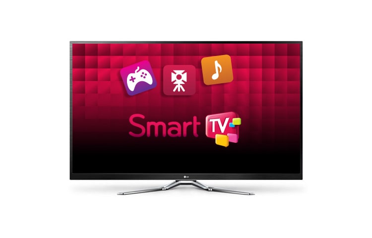 LG Smart TV 60 / 50 inch PM9700 TTelewizor plazmowy LG 50PM970S SMART TVelevision 50PM970S - widok z przodu