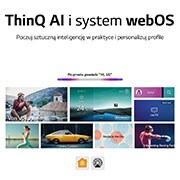 LG Telewizor LG 50” QNED 4K  AI TV ze sztuczną inteligencją, DVB-T2/HEVC, 50QNED81, 50QNED819QA