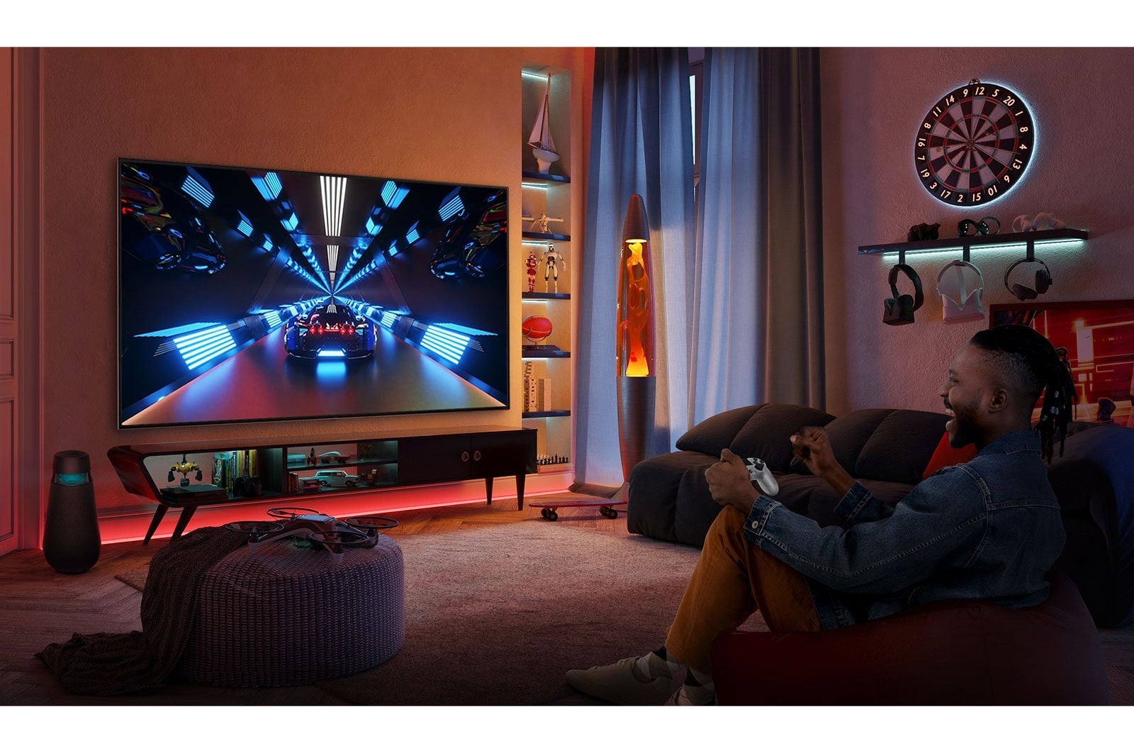 LG Telewizor LG 50” QNED 4K Smart TV ze sztuczną inteligencją, 50QNED82, 50QNED823RE