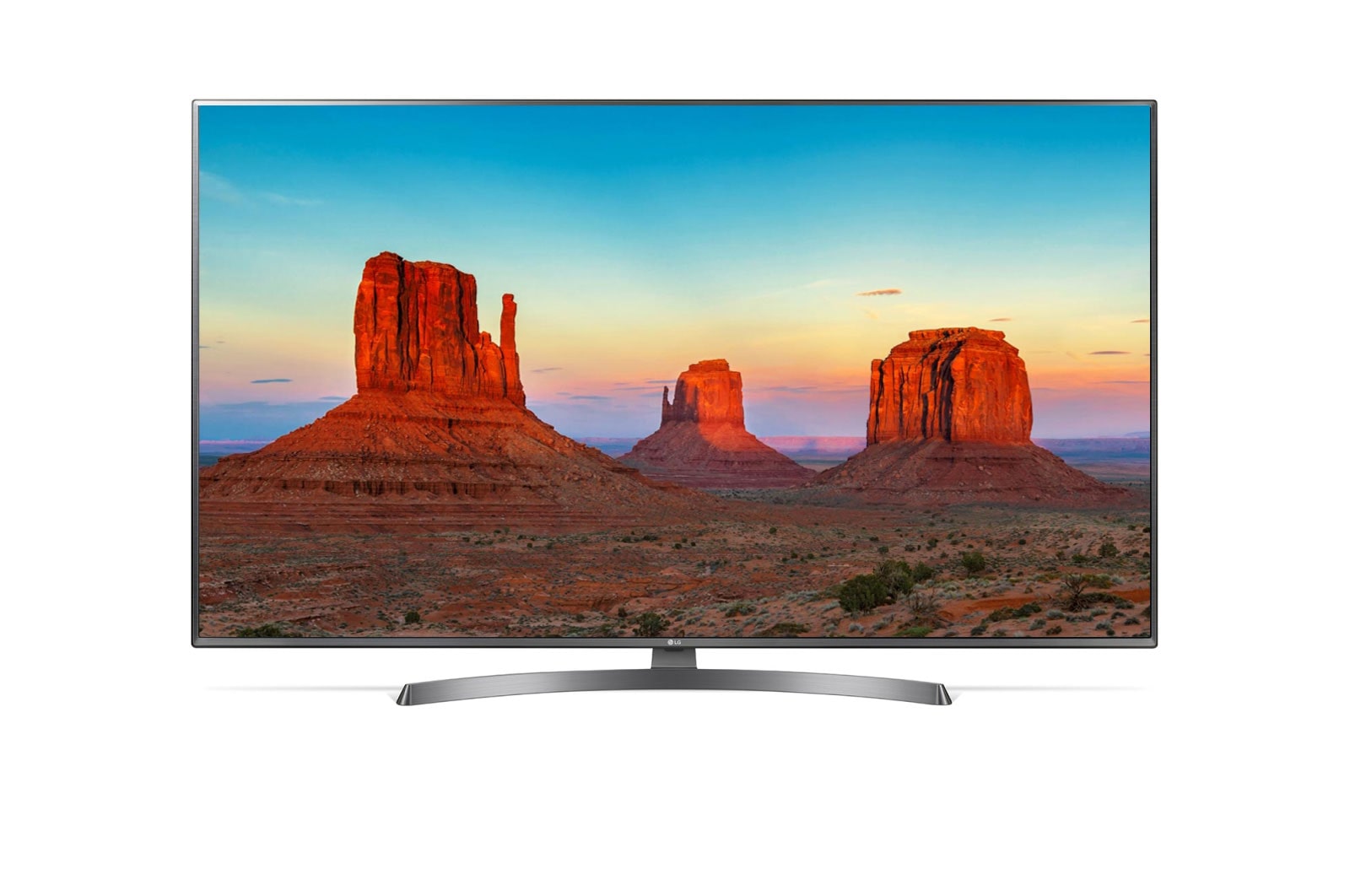 Telewizor LG 50” 4K Smart TV HDR 50UK6750 50UK6750PLD - widok z przodu