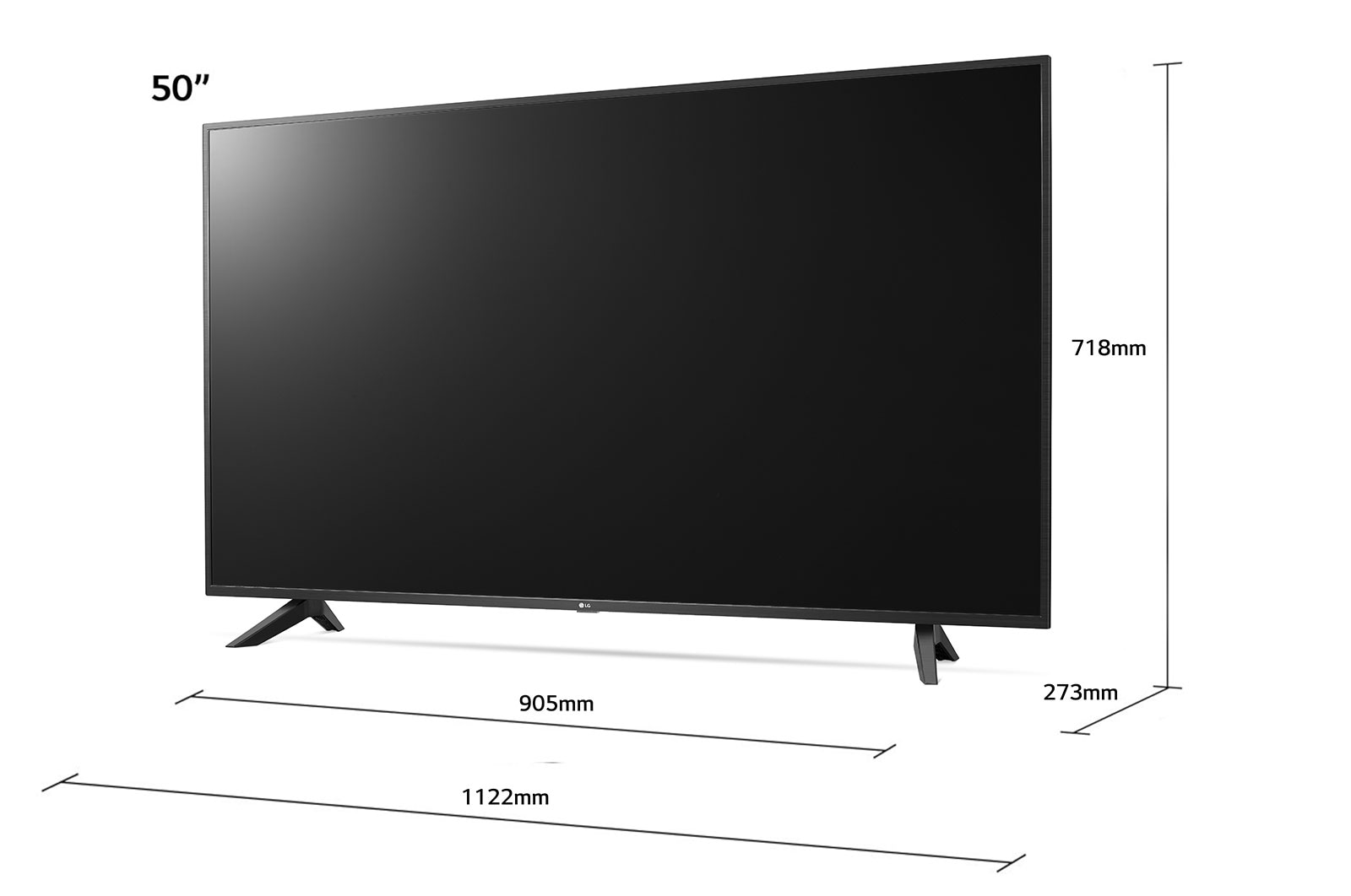 LG Telewizor LG 50” UHD 4K 2020 AI TV ze sztuczną inteligencją 50UN7000, 50UN70003LA