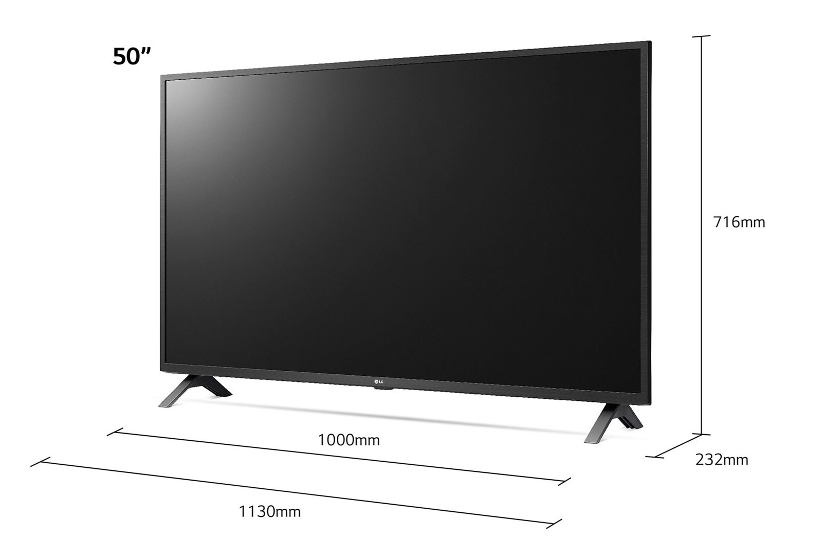 LG Telewizor LG 50” UHD 4K 2020 AI TV ze sztuczną inteligencją, DVB-T2, 50UN7300, 50UN73003LA