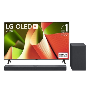 Front view with sound bar