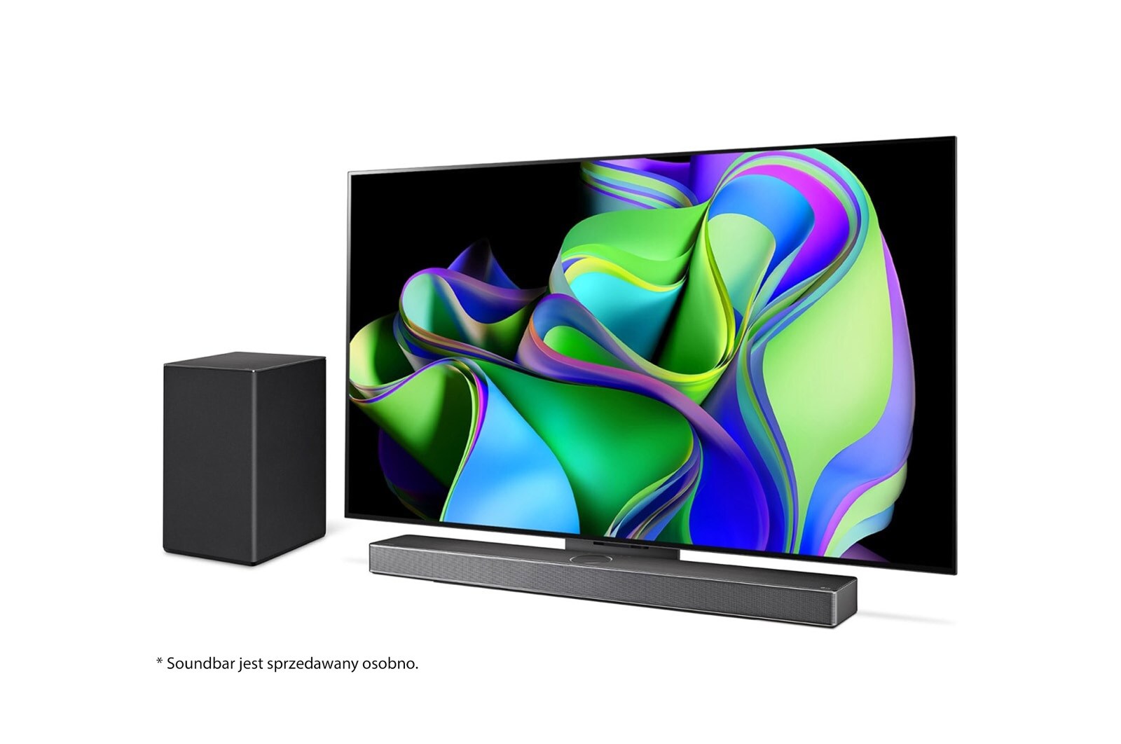 LG Telewizor 55” OLED evo 4K OLED55C3 z soundbarem SC9S, 55C31L-SC95.BUNDLE