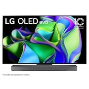LG Telewizor 55” OLED evo 4K OLED55C3 z soundbarem SC9S, 55C32L-SC9S.BUNDLE