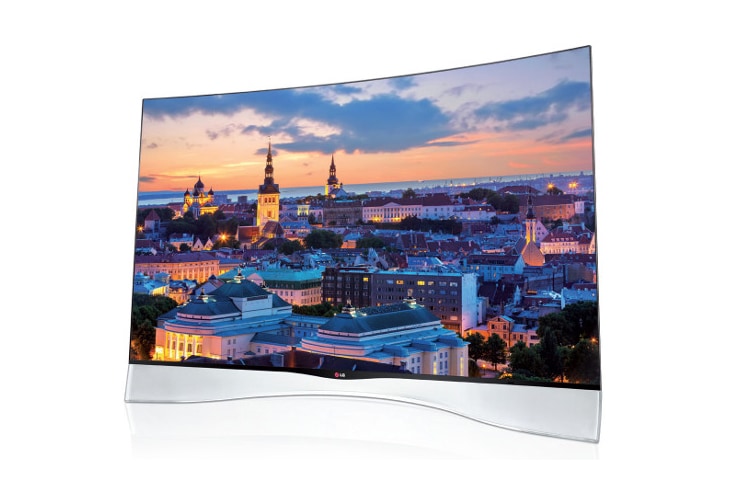 55&#34;, PANEL OLED, NIESKOŃCZENIE WYSOKI KONTRAST, SMART TV, CINEMA 3D 55EA970 - widok z przodu