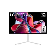 Widok od przodu telewizora LG OLED evo
