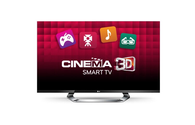 LG Telewizor LG CINEMA 3D Smart TV 55LM760S, 55LM760S