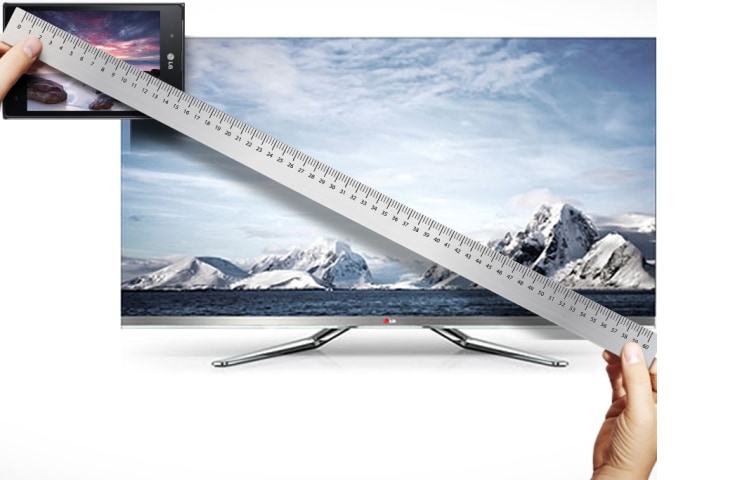 LG Cinema 3D Smart TV 55LM860V 55LM860V - widok z przodu