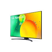 LG Telewizor LG 55” NanoCell 4K 2022 AI TV ze sztuczną inteligencją, DVB-T2/HEVC, 55NANO76, 55NANO763QA