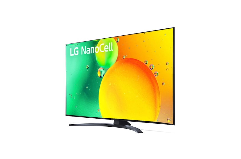 LG Telewizor LG 55” NanoCell 4K 2022 AI TV ze sztuczną inteligencją, DVB-T2/HEVC, 55NANO76, 55NANO763QA