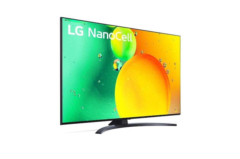 LG Telewizor LG 55” NanoCell 4K 2022 AI TV ze sztuczną inteligencją, DVB-T2/HEVC, 55NANO76, 55NANO763QA