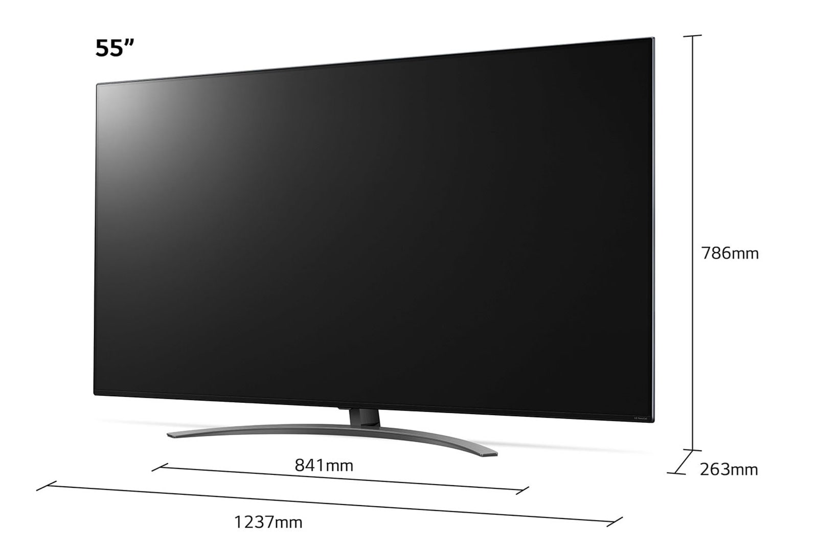 LG Telewizor LG 55” NanoCell 4K 2020 AI TV ze sztuczną inteligencją  55NANO91, 55NANO913NA