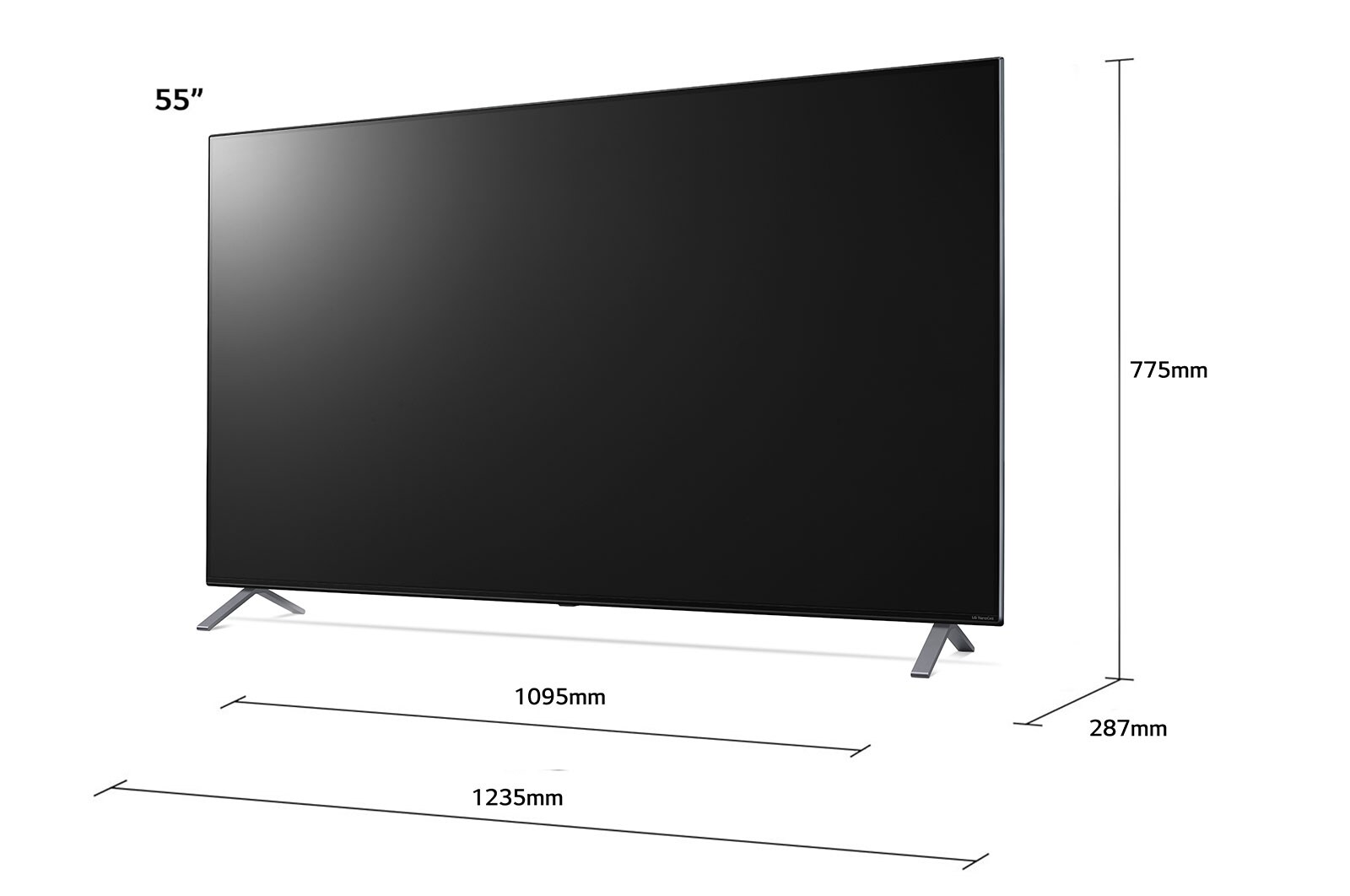 LG Telewizor LG 55” NanoCell 8K 2020 AI TV ze sztuczną inteligencją 55NANO95, 55NANO953NA