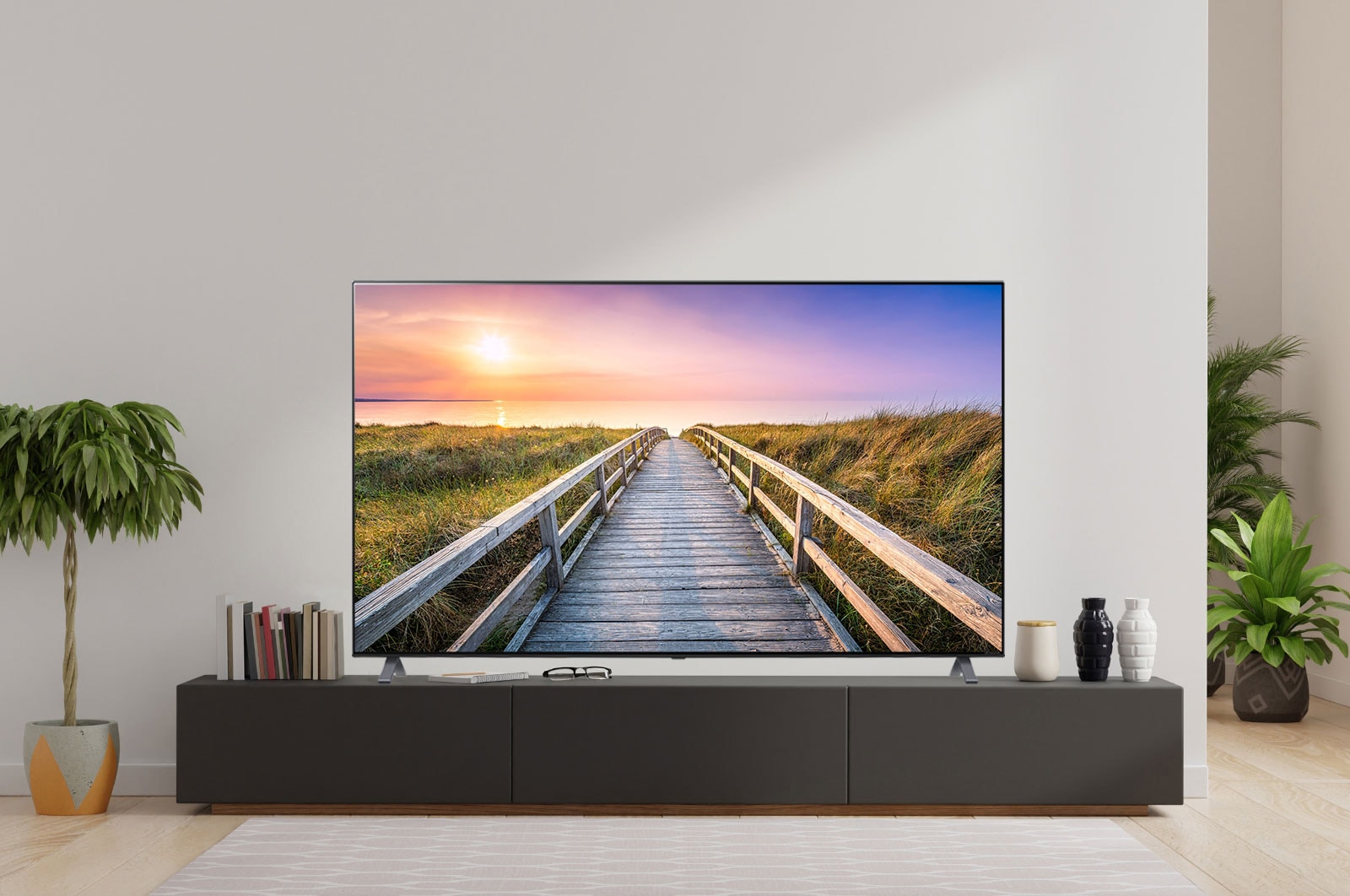 LG Telewizor LG 55” NanoCell 8K 2020 AI TV ze sztuczną inteligencją 55NANO95, 55NANO953NA