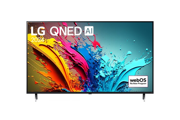 LG 55-calowy LG QNED AI serii QNED86 4K Smart TV 2024, 55QNED86T6A