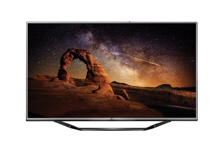 TELEWIZOR LG UHD 4K 55&#34;UH6257 55UH6257 - widok z przodu