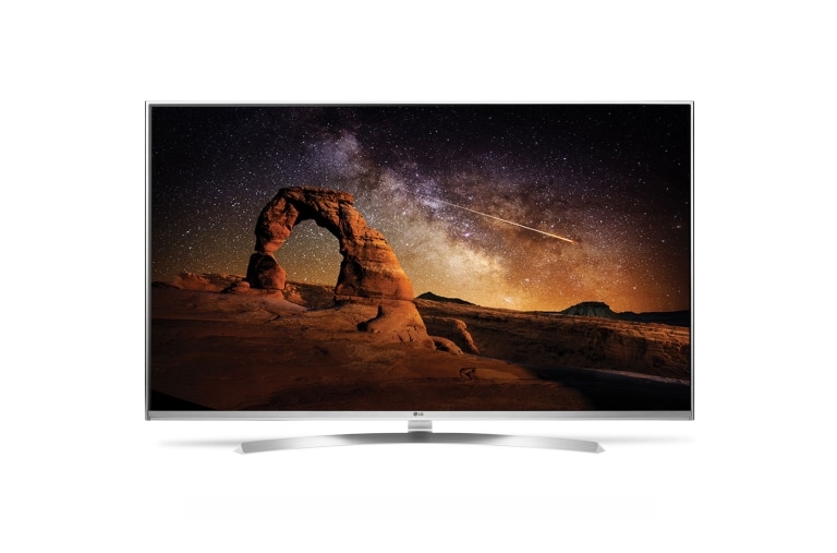 55&#34; TELEWIZOR LG SUPER UHD 4K 55UH8507 - widok z przodu