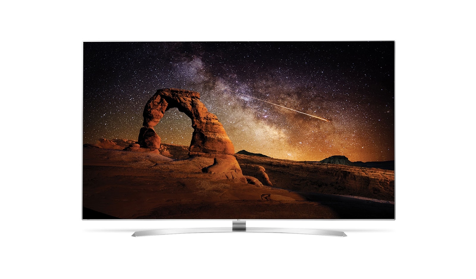 55&#34; TELEWIZOR LG SUPER UHD 4K 55UH950V - widok z przodu