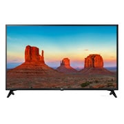 Telewizor LG 55” 4K UHD Smart TV HDR AI TV ze sztuczną inteligencją 55UK6200 55UK6200PLA - widok z przodu
