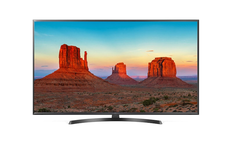 LG Telewizor LG 55" 4K Smart TV z Active HDR AI TV ze sztuczną inteligencją 55UK6470, 55UK6470PLC