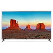 Telewizor LG 55&#34; 4K Smart TV HDR 55UK6500 55UK6500MLA - widok z przodu