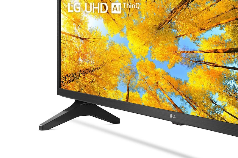 LG Telewizor LG 55” UHD 4K 2022 AI TV ze sztuczną inteligencją, DVB-T2/HEVC, 55UQ7500, 55UQ75003LF