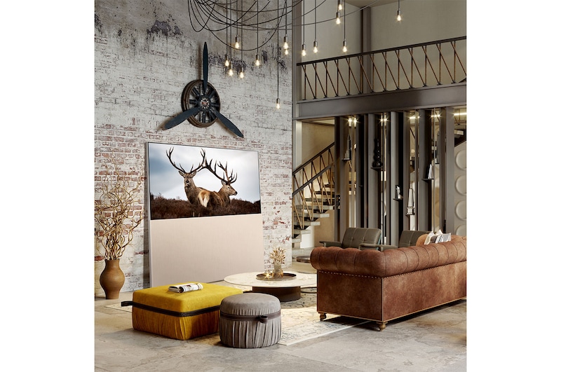 LG Telewizor Lifestyle LG 65" OLED evo 4K | Kolekcja Objet Easel, ART90, 65ART90E9QA