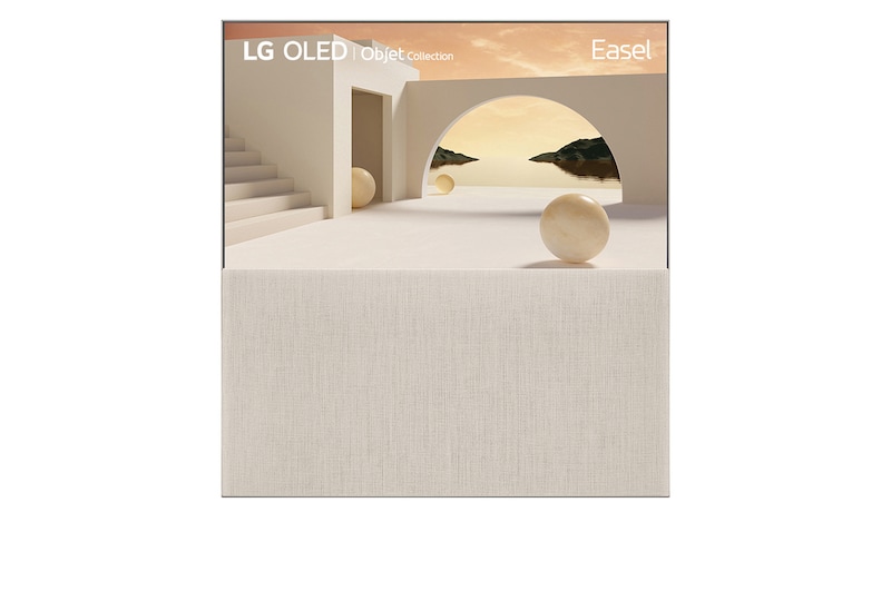 LG Telewizor Lifestyle LG 65" OLED evo 4K | Kolekcja Objet Easel, ART90, 65ART90E9QA