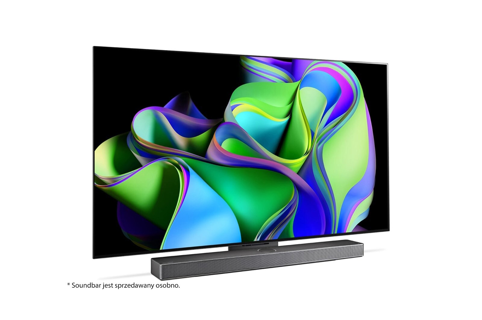 LG Telewizor 65” OLED evo 4K OLED65C3 z soundbarem SC9S, 65C31L-SC95.BUNDLE