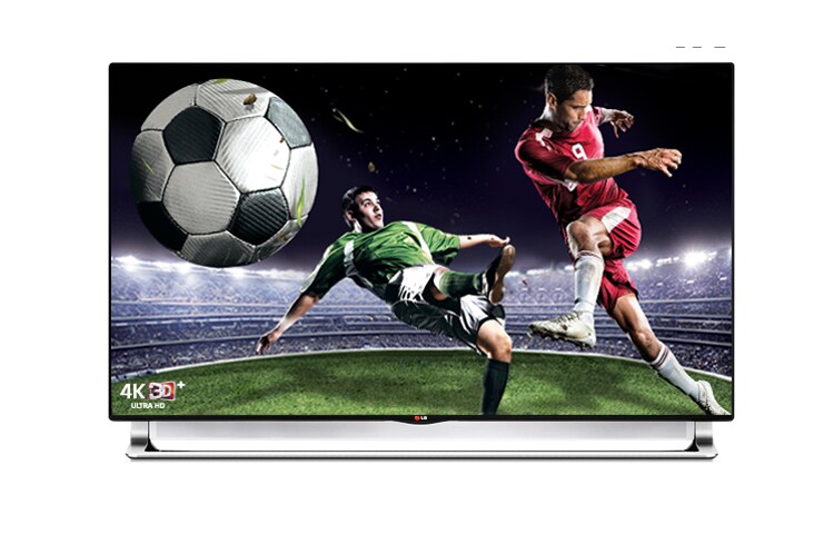 65&#34;, 4K ULTRA HD, SMART TV, CINEMA 3D, PANEL IPS, 1000 HZ MCI  65LA970V - widok z przodu
