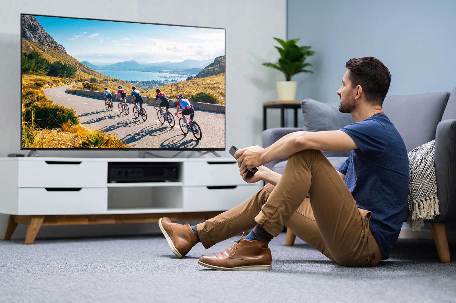 LG Telewizor LG 65” NanoCell 8K 2020 AI TV ze sztuczną inteligencją, DVB-T2, 65NANO95, 65NANO953NA