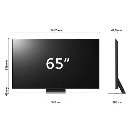 LG Telewizor LG 65” QNED MiniLED 4K Smart TV ze sztuczną inteligencją, 65QNED86, 65QNED863RE