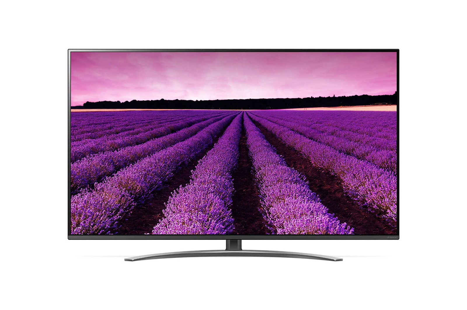 Telewizor LG 65&#34; NanoCell 4K HDR AI TV ze sztuczną inteligencją 65SM8200 65SM8200PLA - widok z przodu