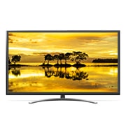 Telewizor LG 65&#34; NanoCell AI TV ze sztuczną inteligencją 4K HDR 65SM9010 65SM9010PLA - widok z przodu