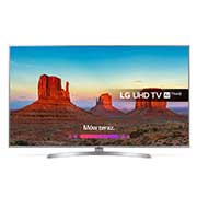 Telewizor LG 65” 4K Smart TV z HDR 65UK6950 65UK6950PLB - widok z przodu