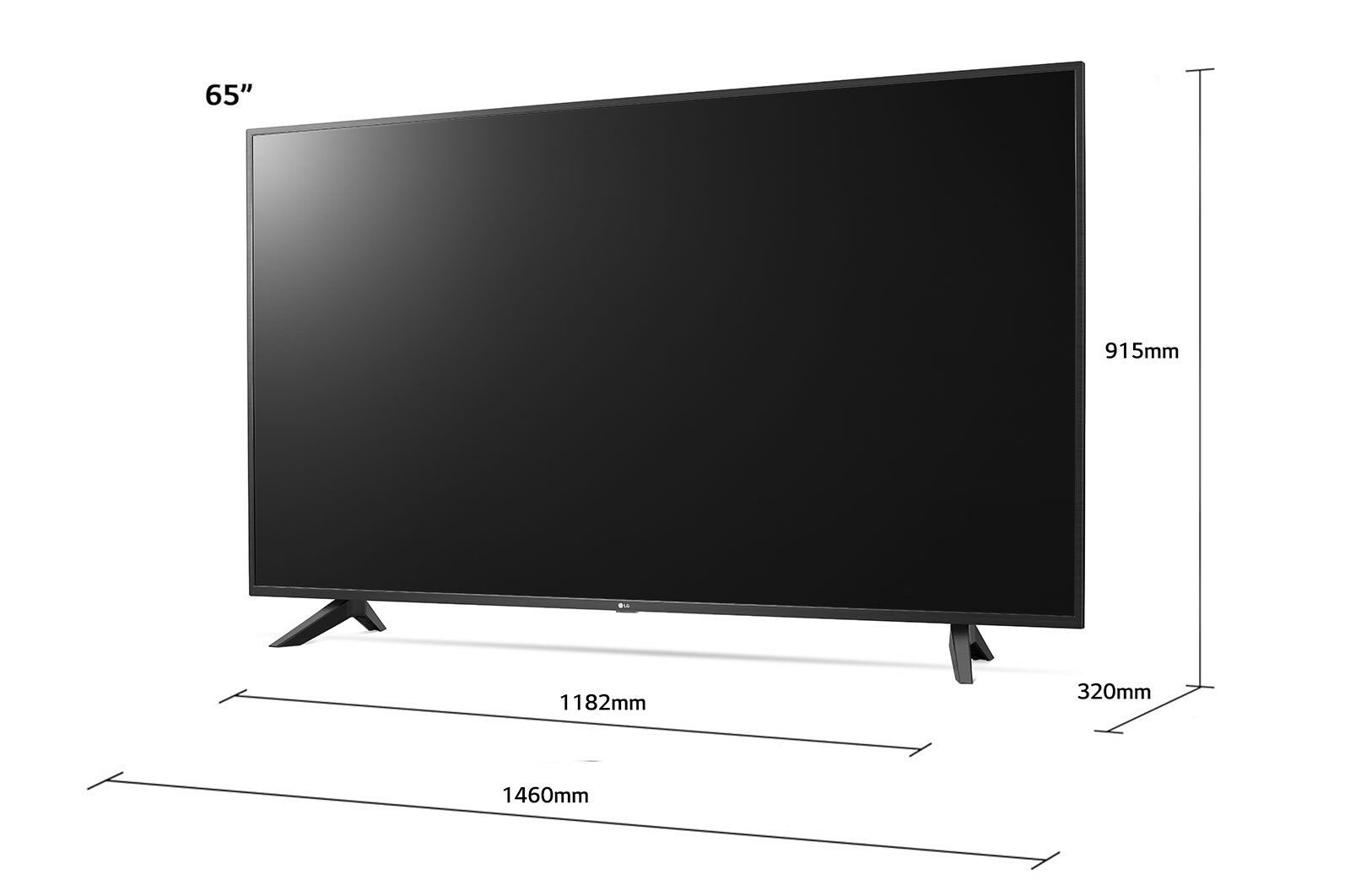 LG Telewizor LG 65” UHD 4K 2020 AI TV ze sztuczną inteligencją, DVB-T2, 65UN70003LA, 65UN70003LA