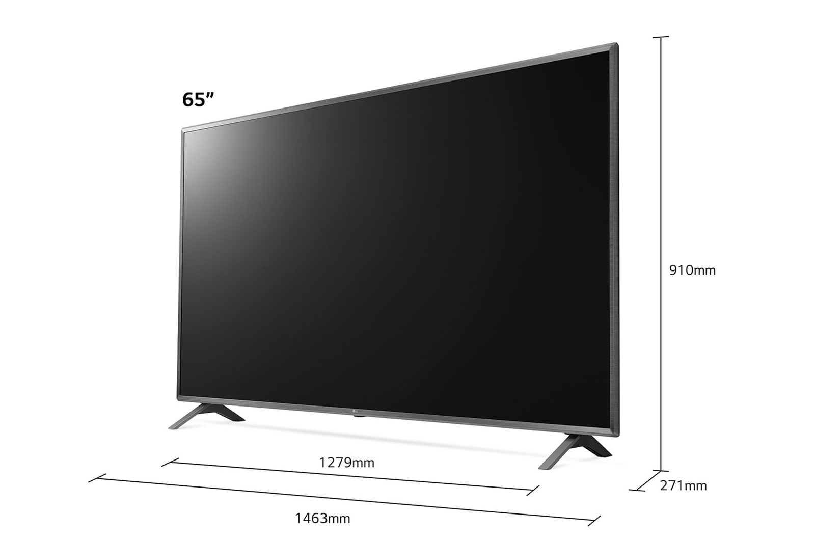 LG Telewizor LG 65” UHD 4K 2020 AI TV ze sztuczną inteligencją, DVB-T2, 65UN8500, 65UN85003LA