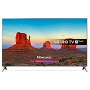 Telewizor LG 70&#34; 4K Smart TV HDR 70UK6500 70UK6500PLB - widok z przodu