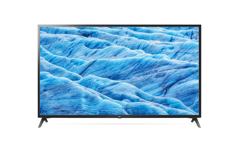 Front view of Telewizor LG 70" 4K Smart TV z Active HDR AI TV ze sztuczną inteligencją 70UM7100 70UM7100PLA