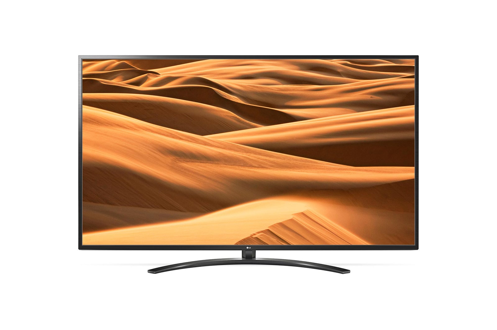 Telewizor LG 70&#34; 4K Active HDR AI TV ze sztuczną inteligencją 70UM7450 70UM7450PLA - widok z przodu