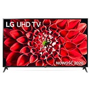 Front view of Telewizor LG 70” UHD 4K 2020 AI TV ze sztuczną inteligencją 70UN71003 70UN71003LA