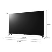 LG Telewizor LG 70” UHD 4K 2020 AI TV ze sztuczną inteligencją 70UN71003, 70UN71003LA