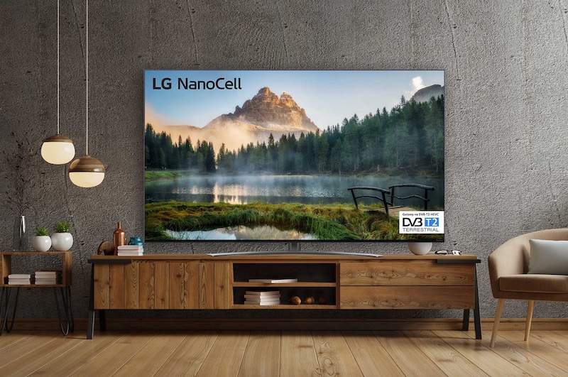 LG Telewizor LG 75” NanoCell 4K 2022 AI TV ze sztuczną inteligencją, DVB-T2/HEVC, 75NANO816QA, 75NANO816QA